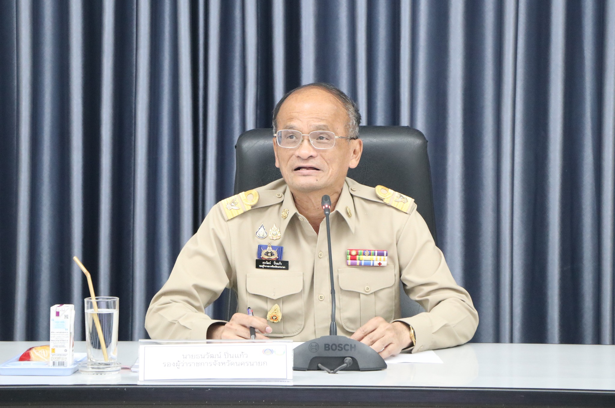 รองผู้ว่าฯ นครนายก นำประชุมกองทุนพัฒนาเด็กชนบท หนุนโอกาสการศึกษา เสริมคุณภาพชีวิตครอบครัว เพื่ออนาคตที่ยั่งยืน