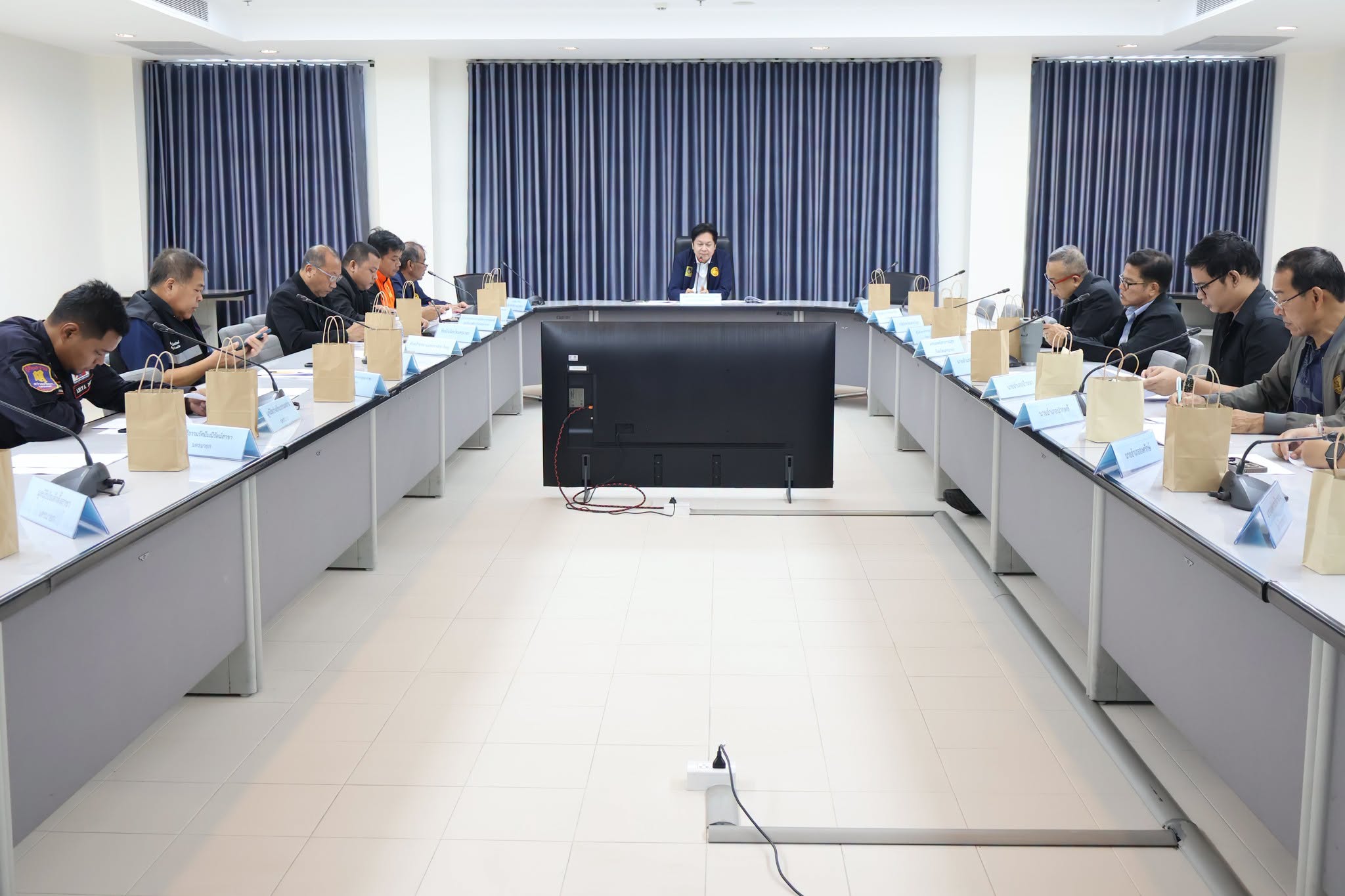 ปภ.นครนายก ประชุมคณะทำงานเตรียมการฝึกศูนย์บัญชาการเหตุการณ์จังหวัด ยกระดับการบริหารจัดการสาธารณภัยอย่างเป็นระบบ