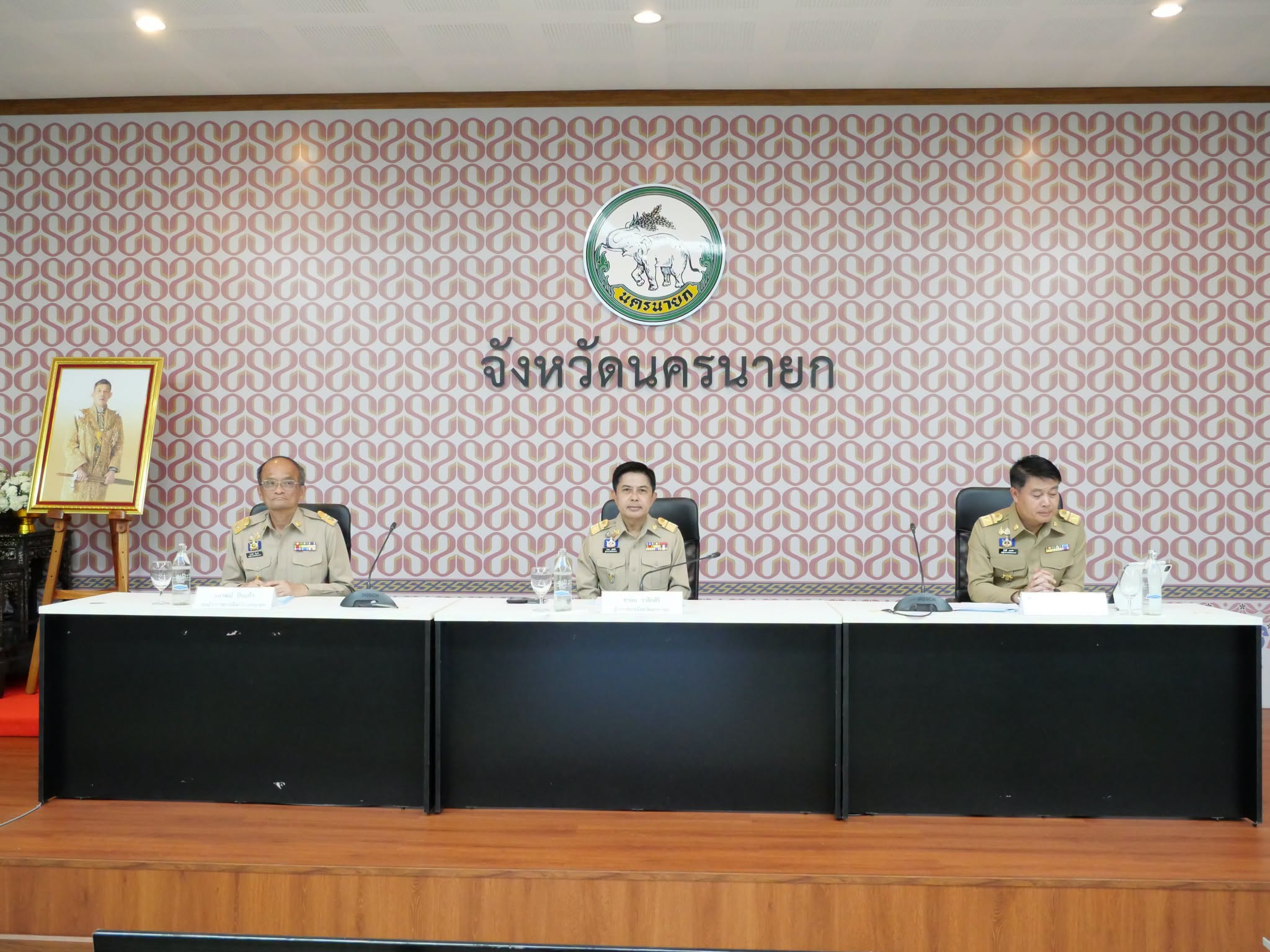 จังหวัดนครนายก ประชุมคณะกรมการจังหวัดประจำเดือนสิงหาคม 2569
