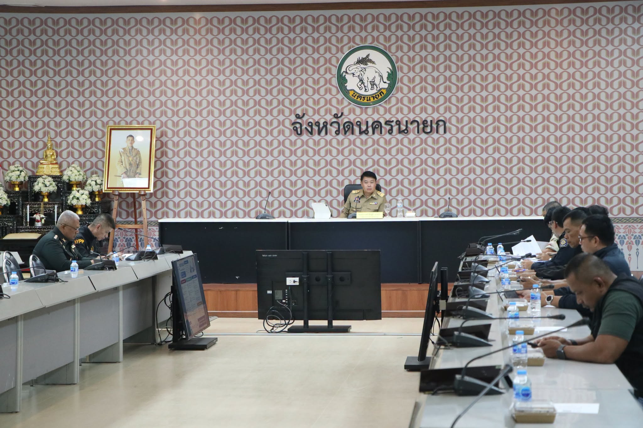 รองผู้ว่าฯ นครนายก ขับเคลื่อนงานด้านการแก้ไขปัญหายาเสพติด บูรณาการทุกภาคส่วน ป้องกันและปราบปรามยาเสพติดในพื้นที่อย่างต่อเนื่อง 