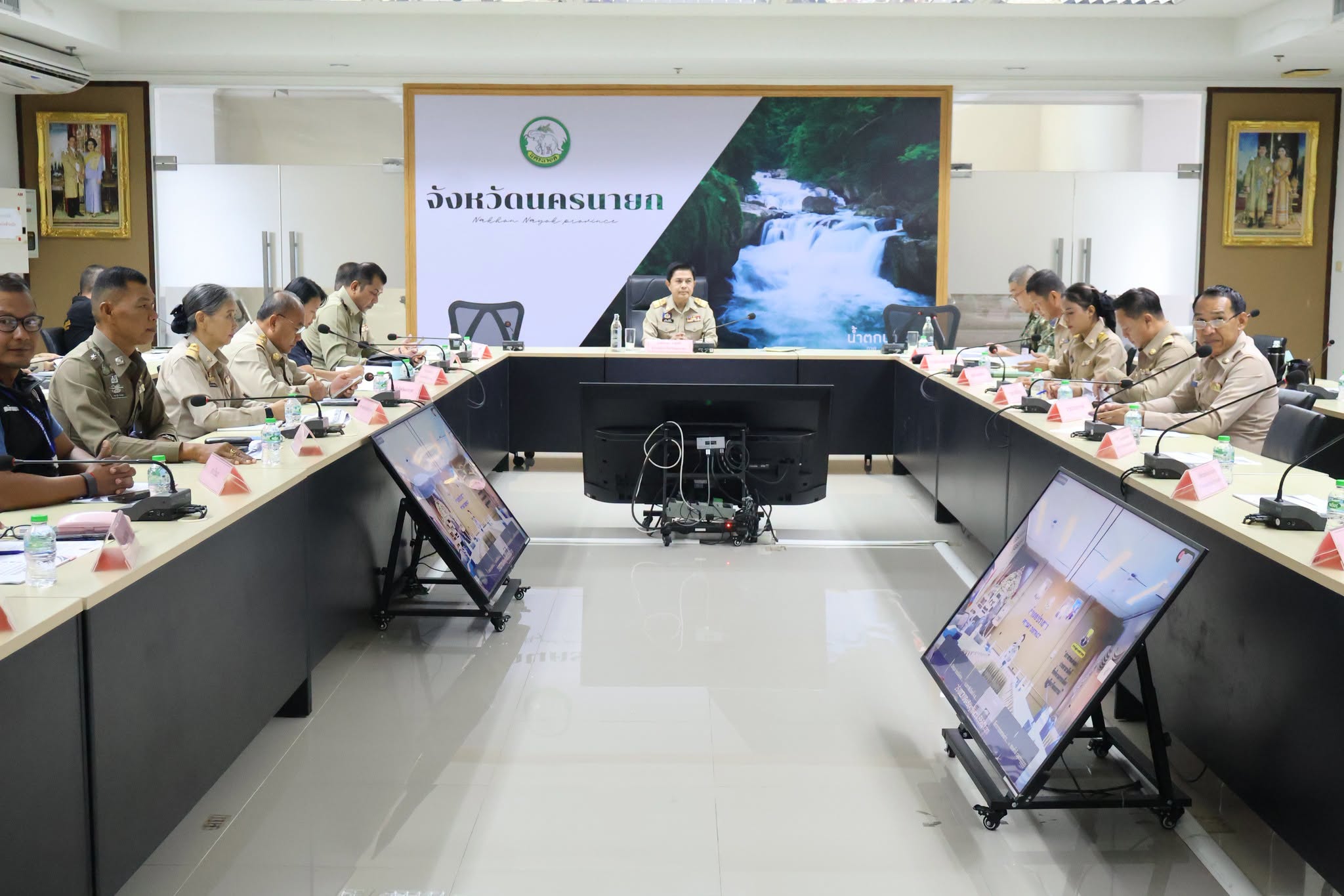 จังหวัดนครนายก ร่วมประชุมแนวทางการเฝ้าระวังการกระทำผิดซ้ำภายหลังการพ้นโทษ มุ่งสร้างความปลอดภัยให้พี่น้องประชาชน