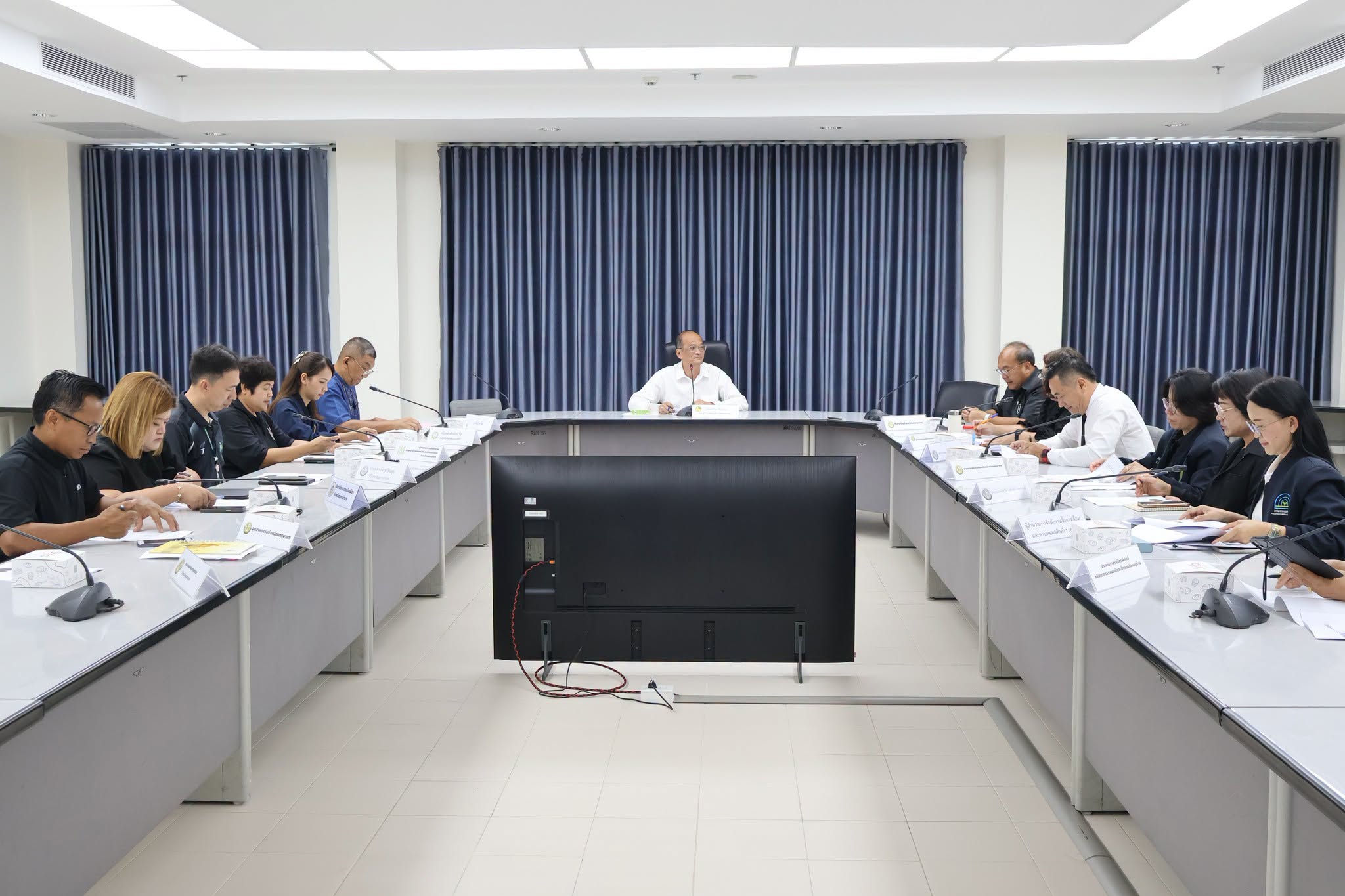 รองผู้ว่าฯ นครนายก ประชุมคณะกรรมการจัดการสิ่งปฏิกูลและมูลฝอยจังหวัดนครนายก ครั้งที่ 3/2569