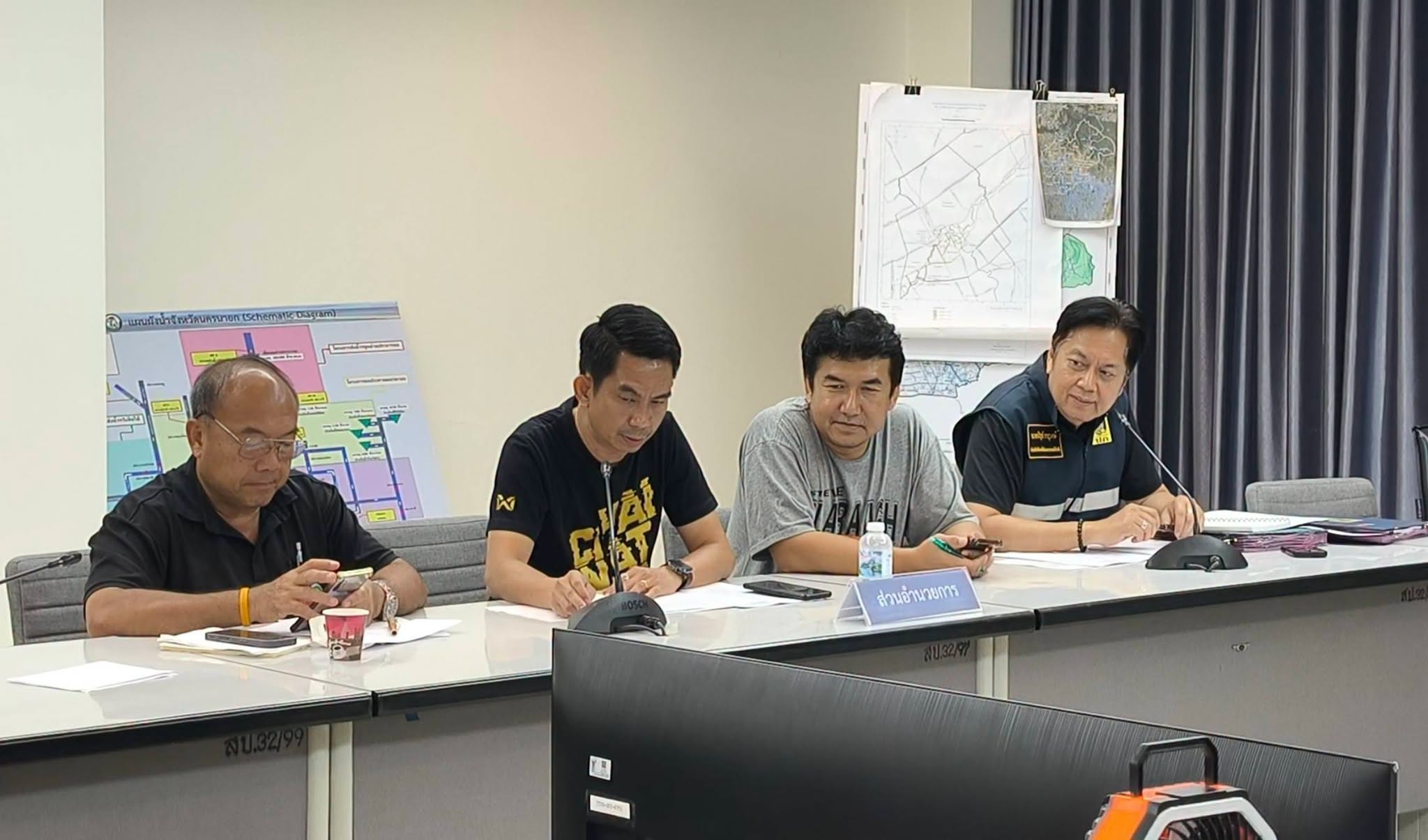 จังหวัดนครนายก ประชุม ก.ช.ภ.จ. เร่งเยียวยาผู้ประสบอุทกภัย 1,382 ครัวเรือน วงเงินกว่า 11 ล้านบาท