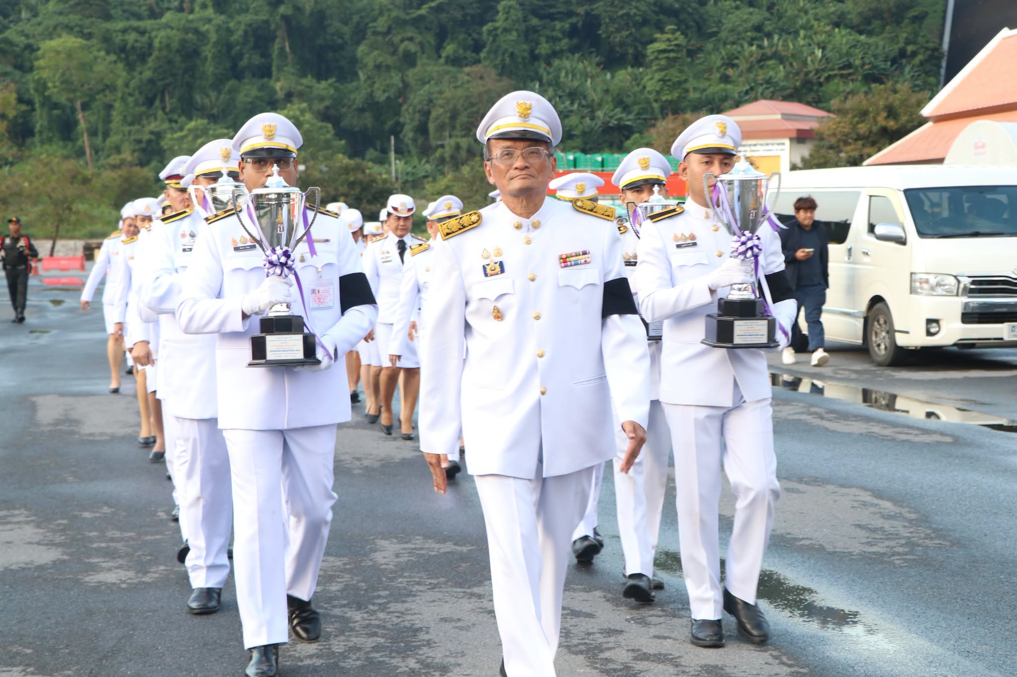 จังหวัดนครนายก จัดพิธีอัญเชิญถ้วยพระราชทานสมเด็จพระกนิษฐาธิราชเจ้า กรมสมเด็จพระเทพรัตนราชสุดาฯ สยามบรมราชกุมารี เตรียมมอบให้แก่ผู้ชนะ Khun Dan Marathon 2026
