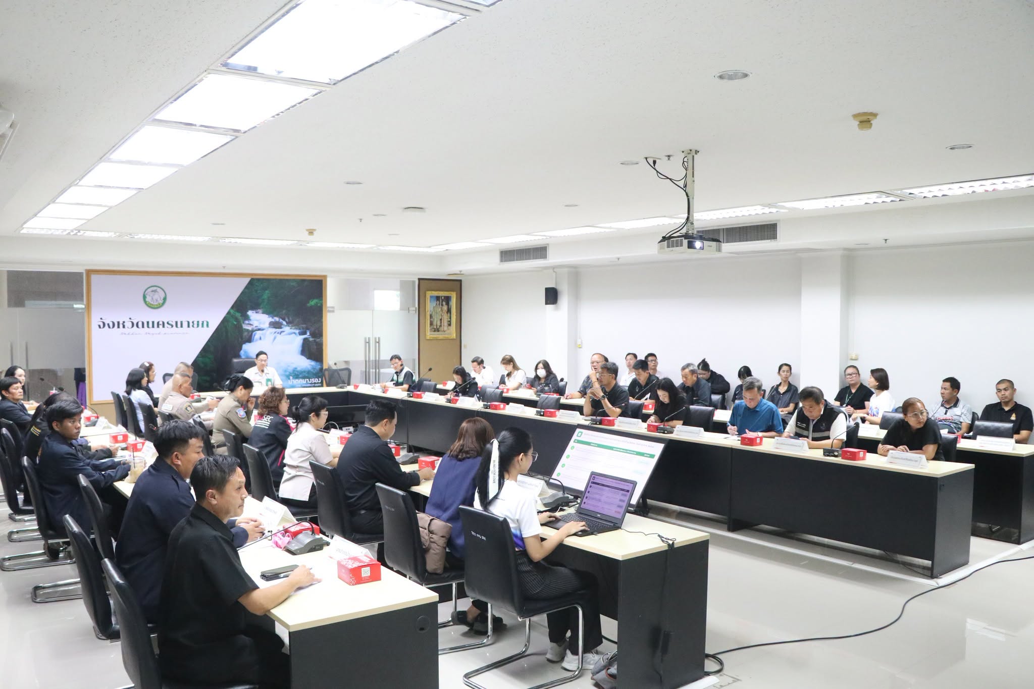  จังหวัดนครนายก ประชุมเตรียมความพร้อม &ldquo;เดิน วิ่ง ปั่น ป้องกันอัมพาต&rdquo; ครั้งที่ 12 