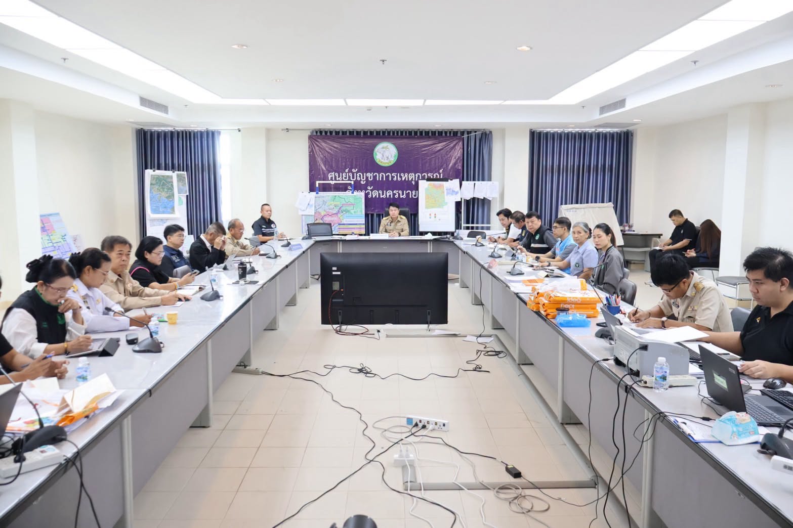 สำนักงานเกษตรจังหวัดนครนายก รายงานสถานการณ์อุทกภัยด้านการเกษตร ประจำวันที่ 20 ตุลาคม 2569